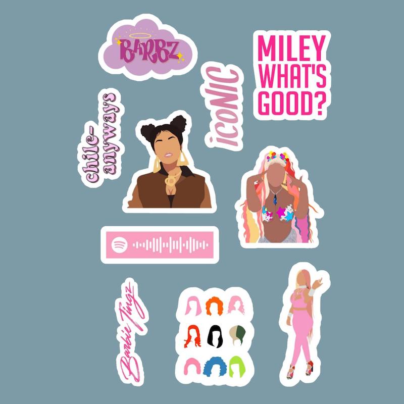 استیکر Nicki Minaj کد 1079