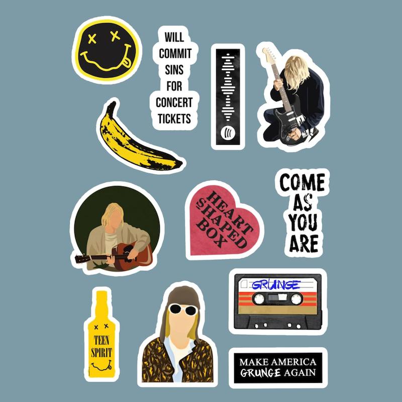 استیکر Nirvana کد 1080