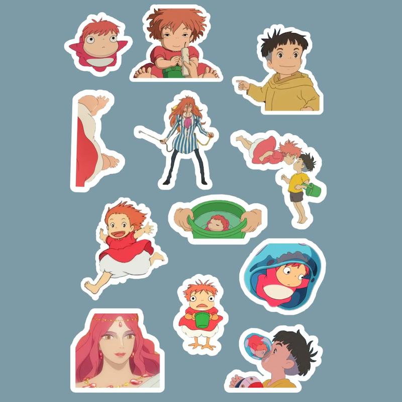 استیکر Ponyo کد 1084