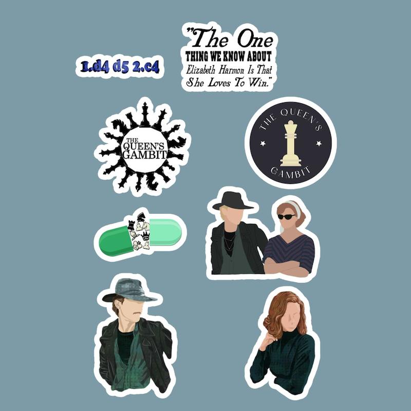 استیکر Queen's Gambit کد 1086