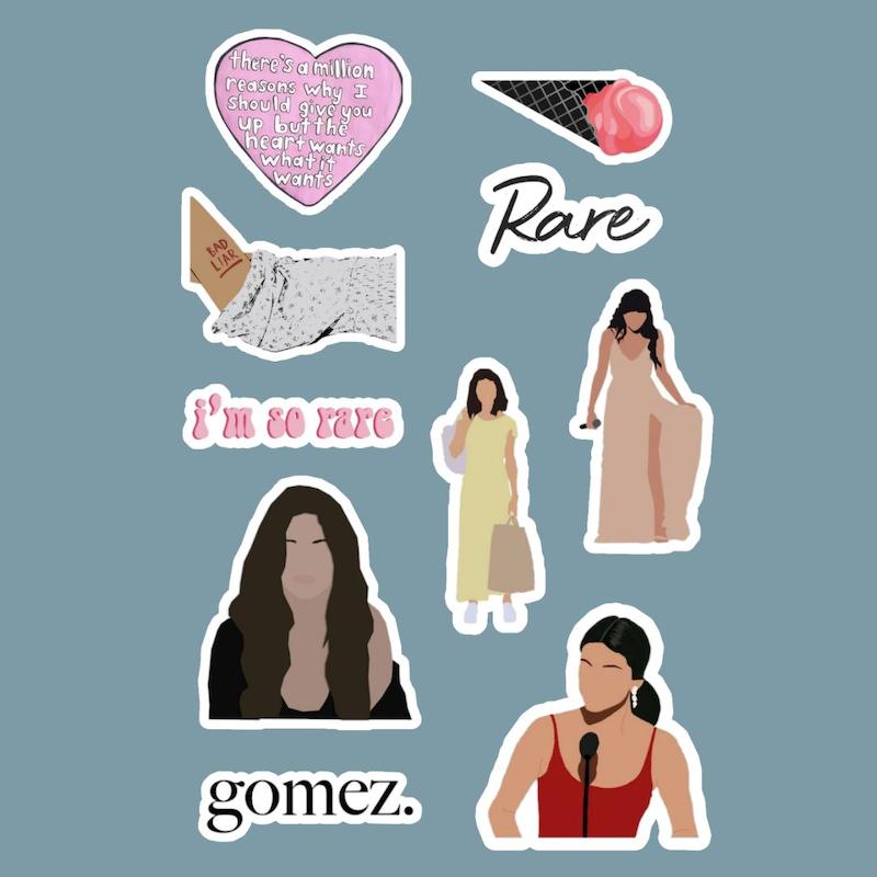 استیکر Selena Gomez کد 1093