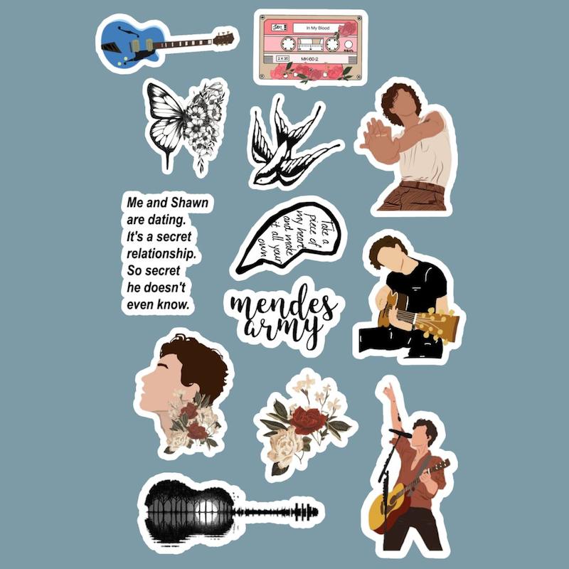 استیکر Shawn Mendes کد 1094