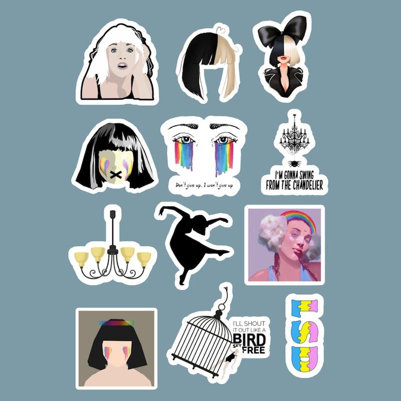 استیکر Sia کد 1096