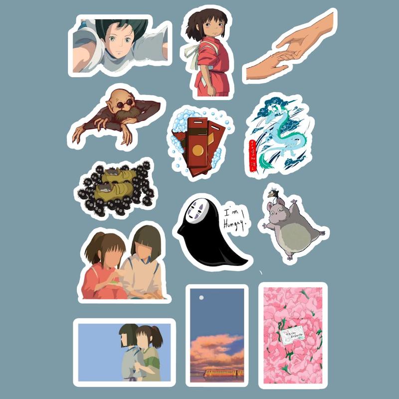 استیکر Spirited Away کد 1098