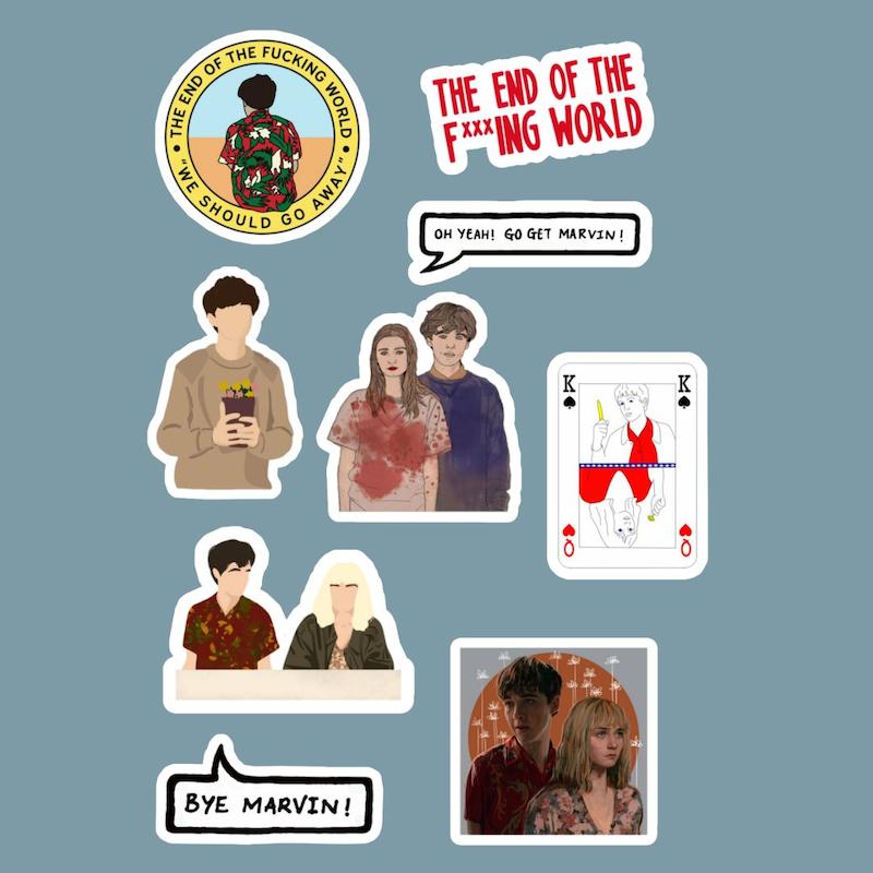 استیکر The End of The F*ckin World کد 1103
