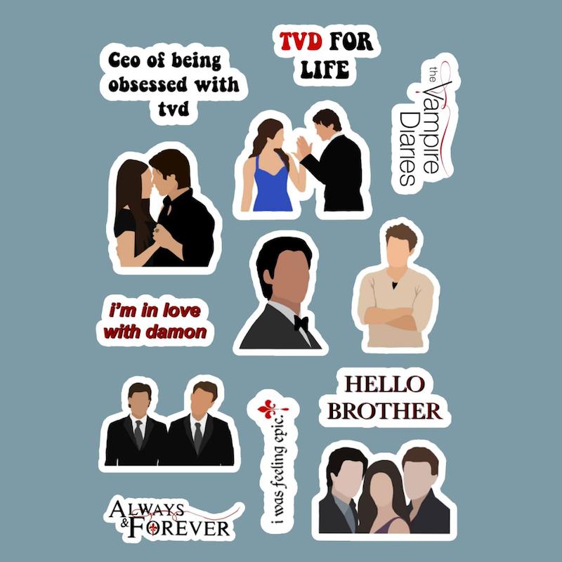 استیکر The Vampire Diaries کد 1109