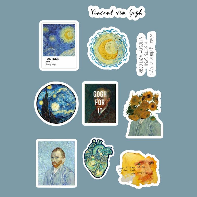 استیکر Van Gogh کد 1111