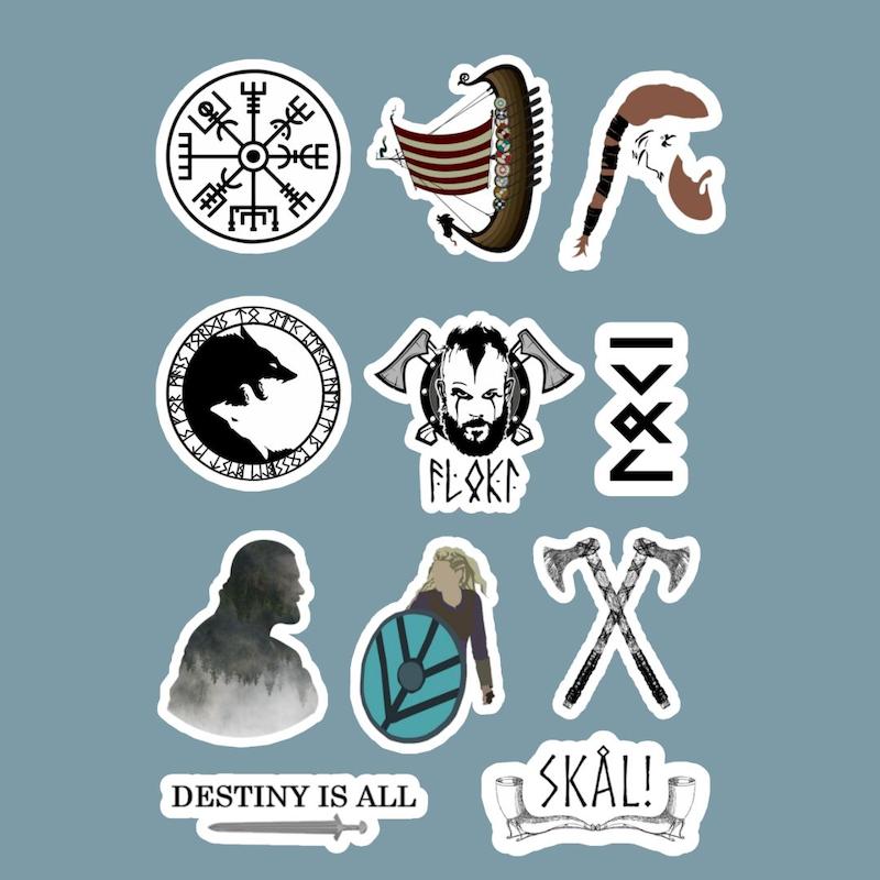 استیکر Vikings کد 1113