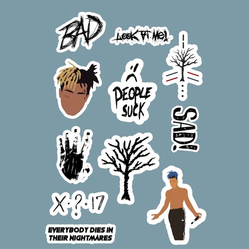 استیکر XTentacion کد 1116