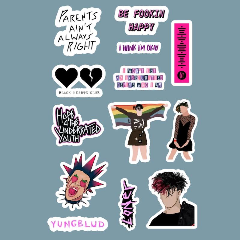 استیکر Yungblud کد 1117