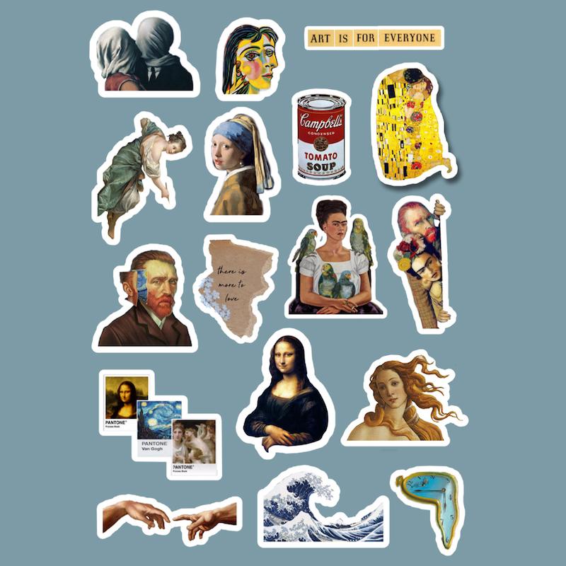 استیکر Art کد 1130