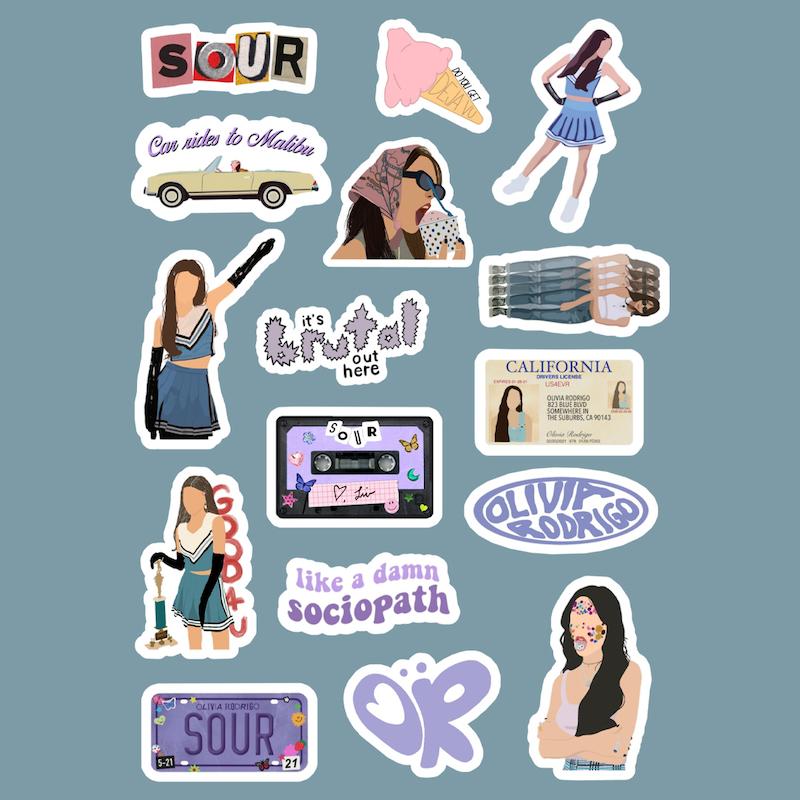 استیکر Olivia Rodriguez کد 1131