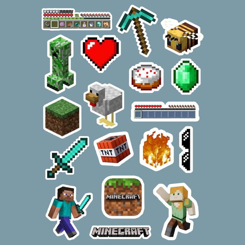 استیکر Minecraft کد 1137