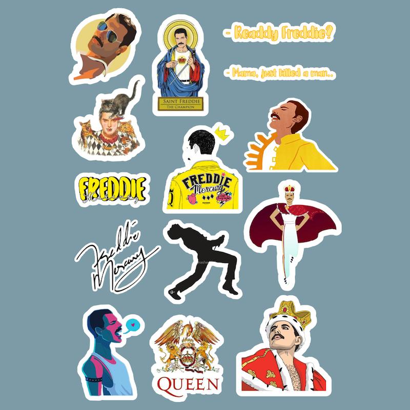 استیکر Freddie Mercury کد 1141