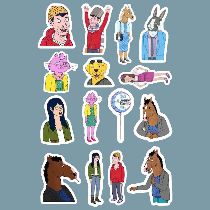 استیکر Bojack Horseman کد 1148