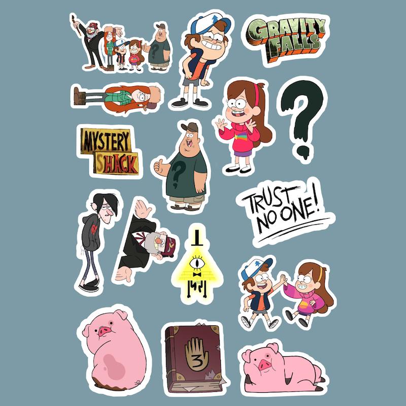 استیکر Gravity Falls کد 1153