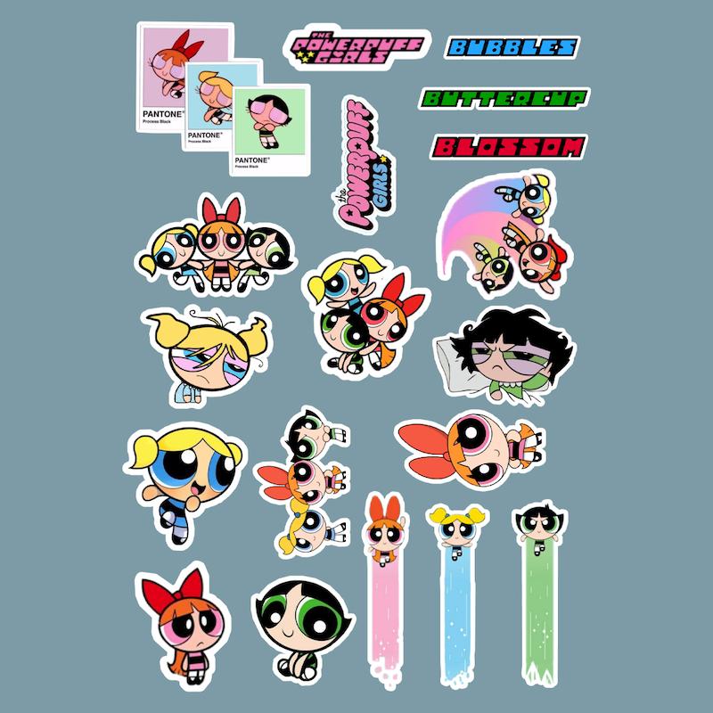 استیکر Power Puff Girls کد 1160