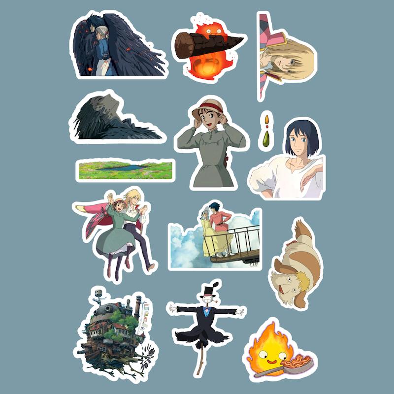 استیکر Howling's Moving Castle کد 1168