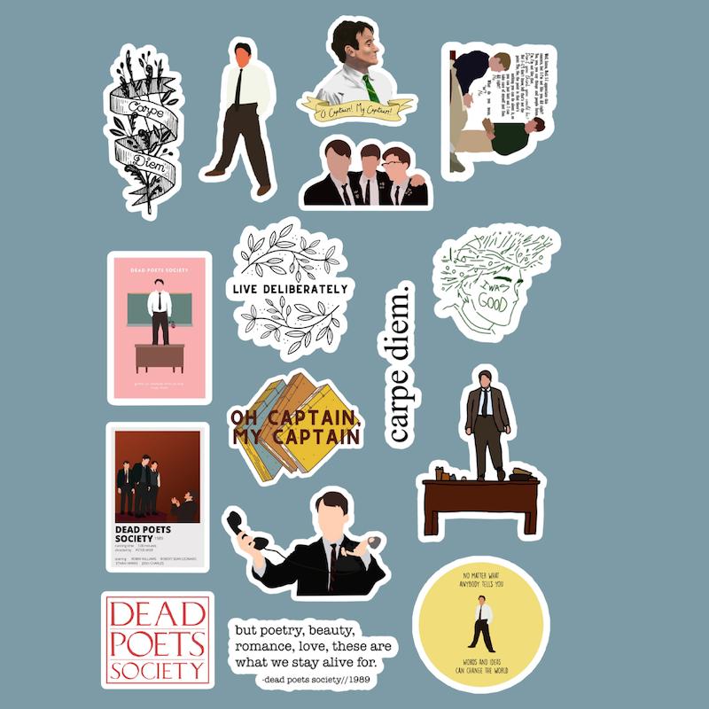 استیکر Dead Poets Society کد 1169
