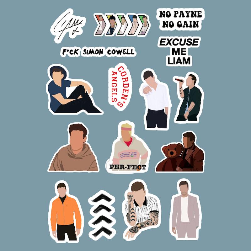 استیکر Liam Payne کد 1173