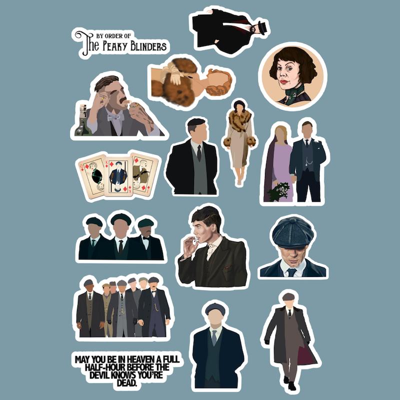 استیکر Peaky Blinders کد 1187