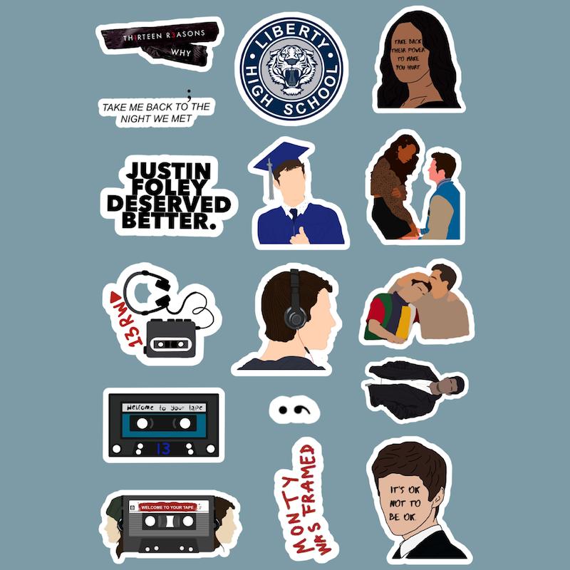 استیکر 13 Reasons Why کد 1192