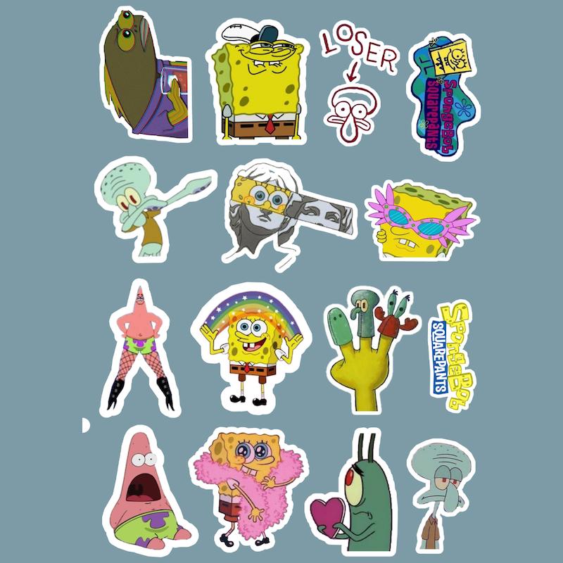 استیکر Sponge Bob کد 1193