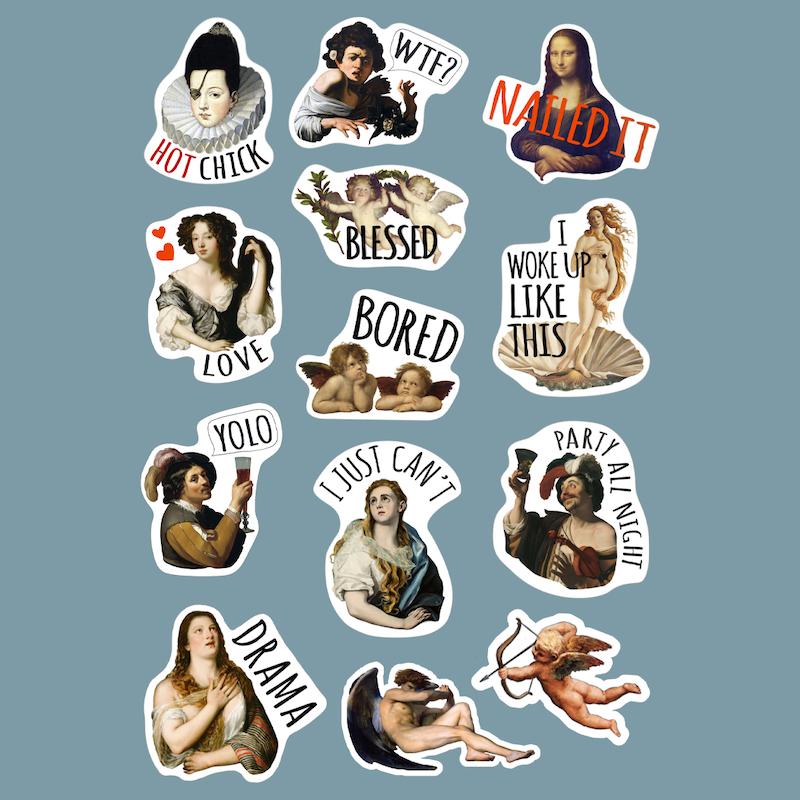 استیکر Classical کد 1198