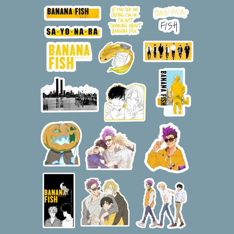 استیکر Banana Fish کد 1205