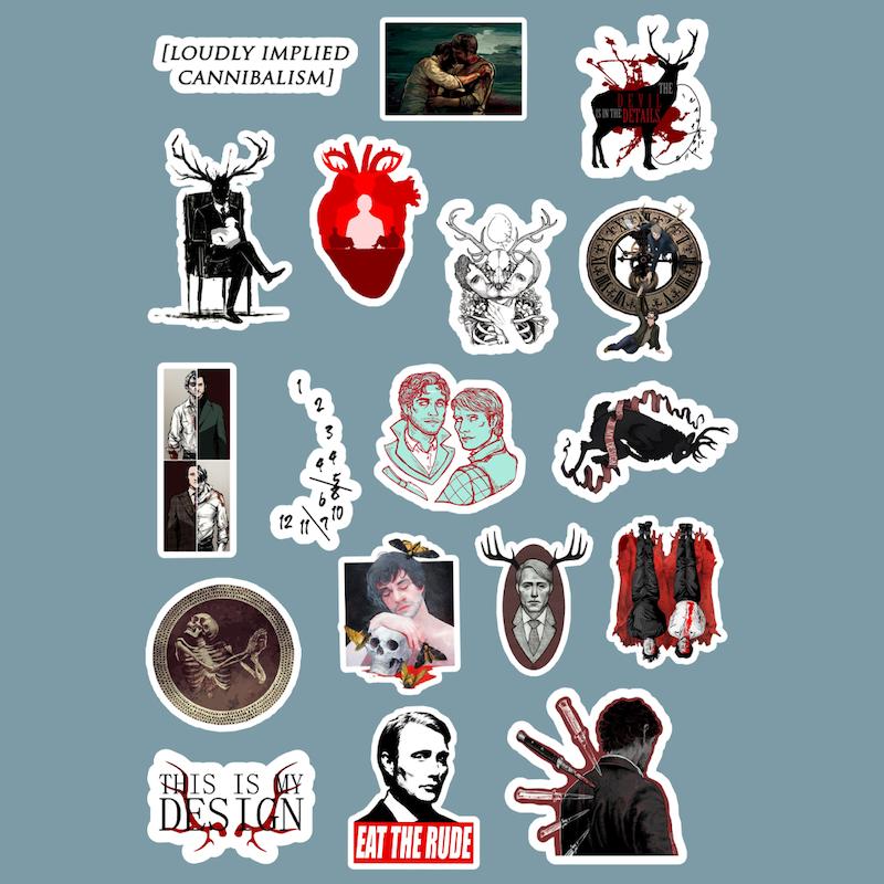 استیکر Hannibal کد 1208