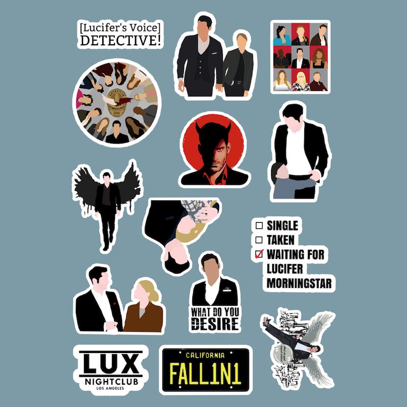 استیکر Lucifer کد 1211