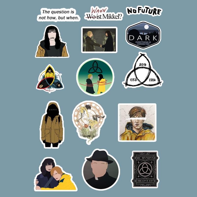 استیکر Dark کد 1212