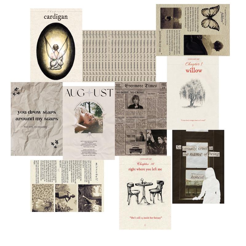 پک پوستر 10تایی تیلور سوییفت - Taylor Swift (کد 1001)