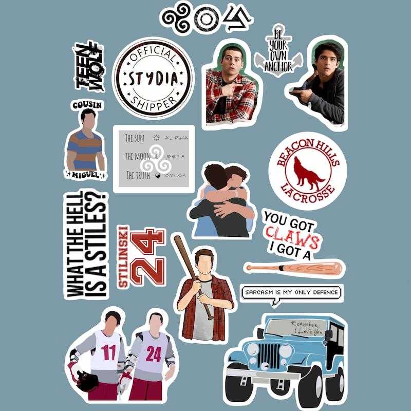 استیکر Teen Wolf کد 1125