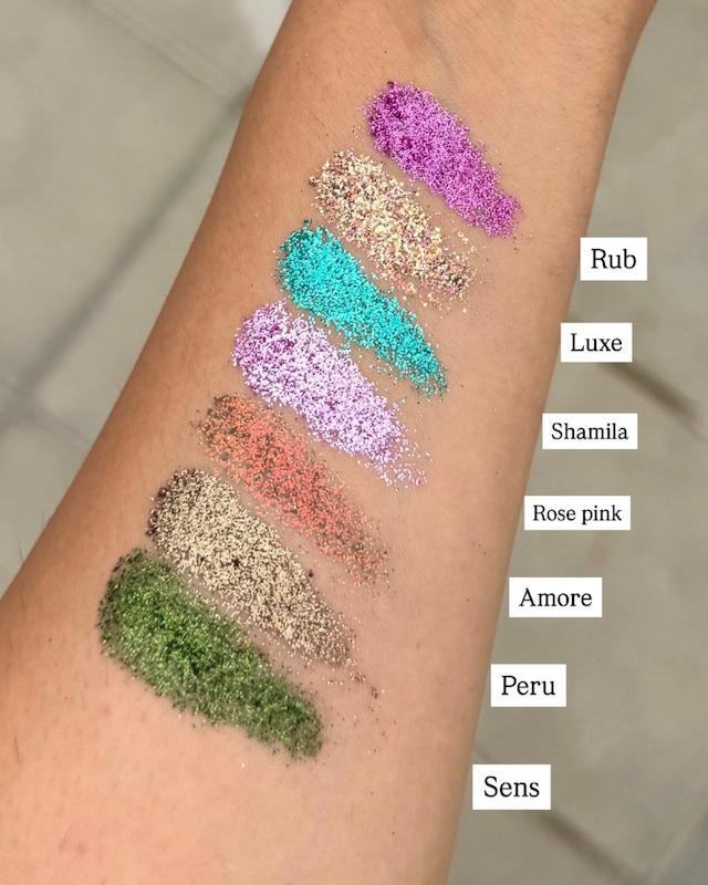 گلیتر فشرده Rub