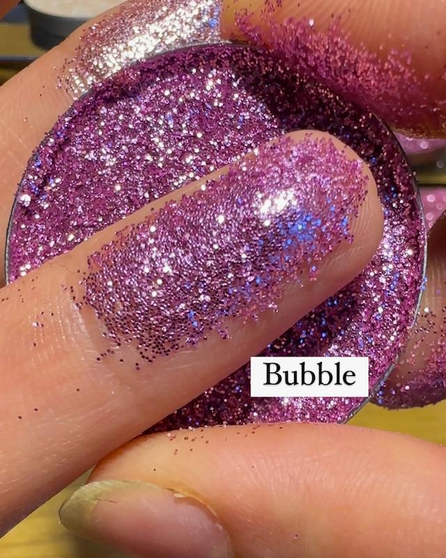 گلیتر فشرده bubble