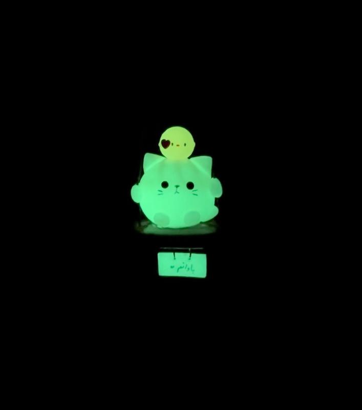 اویز گربه و جوجه