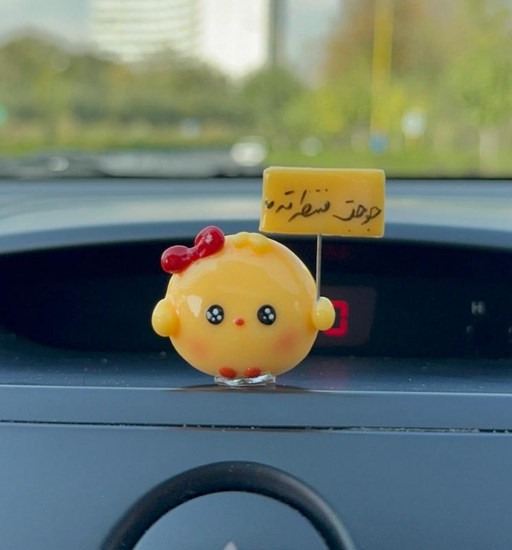 روداشبوردی جوجه با پاپیون