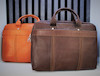 کیف اداری چرم طبیعی مدل E-02