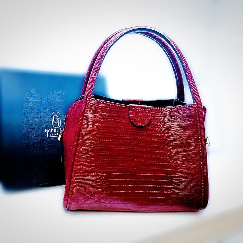 کیف زنانه چرم طبیعی مدل DW-02