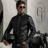 کاپشن چرم مردانه مدل G160