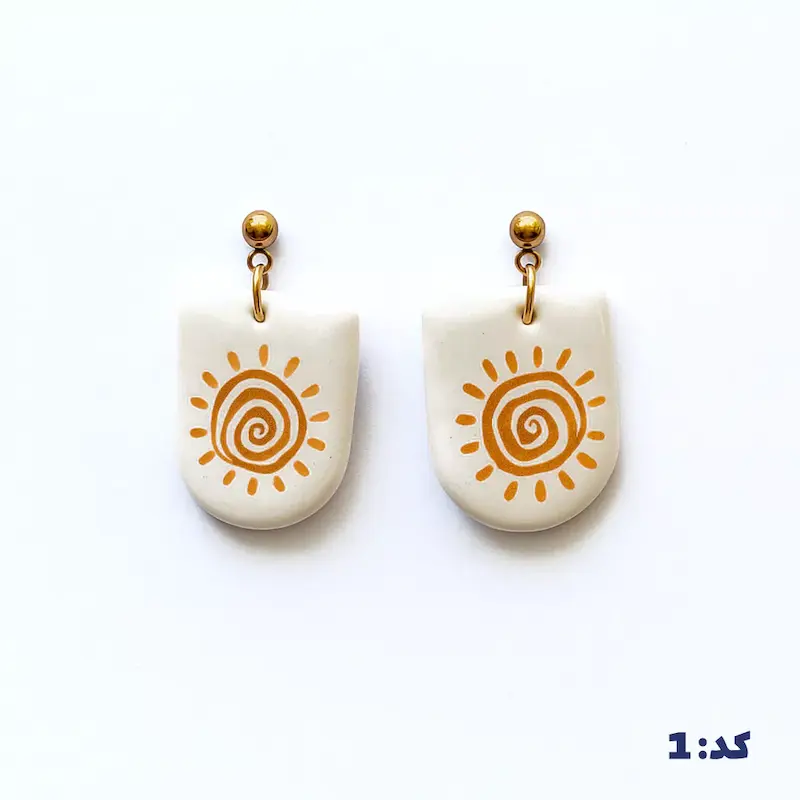 گوشواره سرامیکی