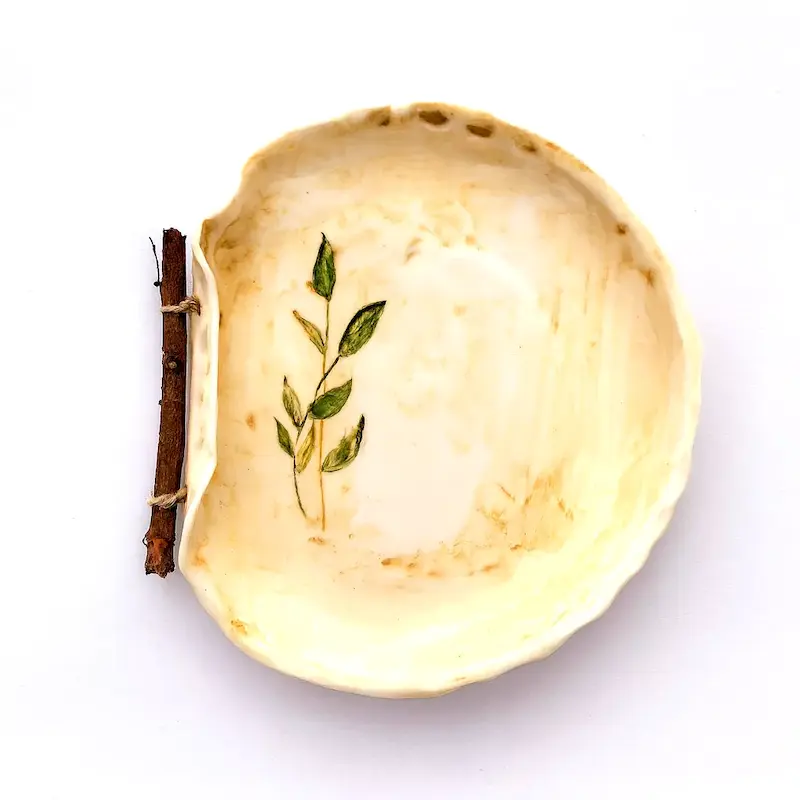 ظرف دستساز برگ