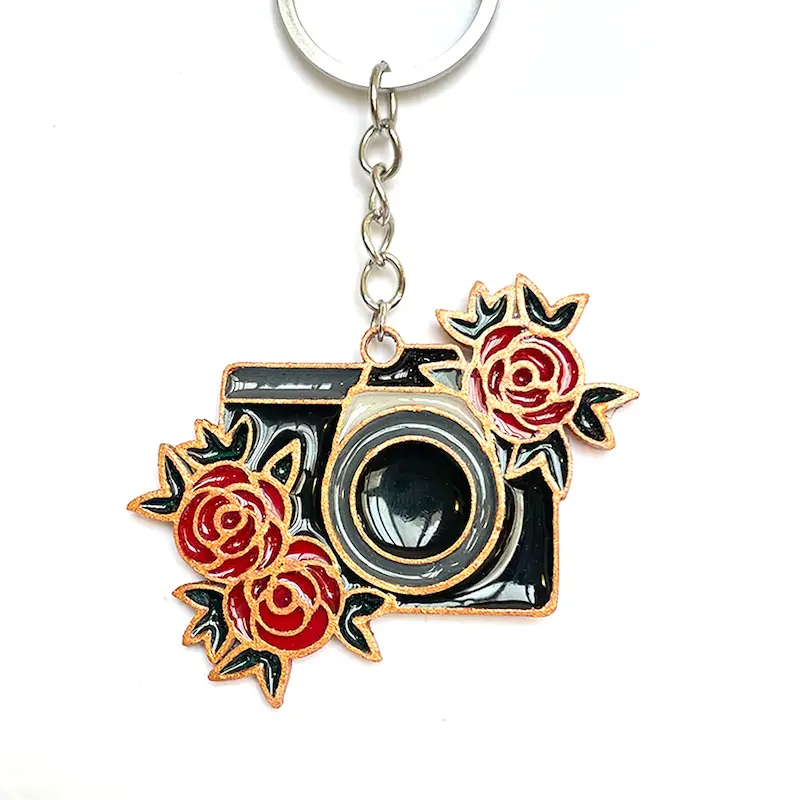 آویز کلید رزینی و پلاستیکی دست‌ساز