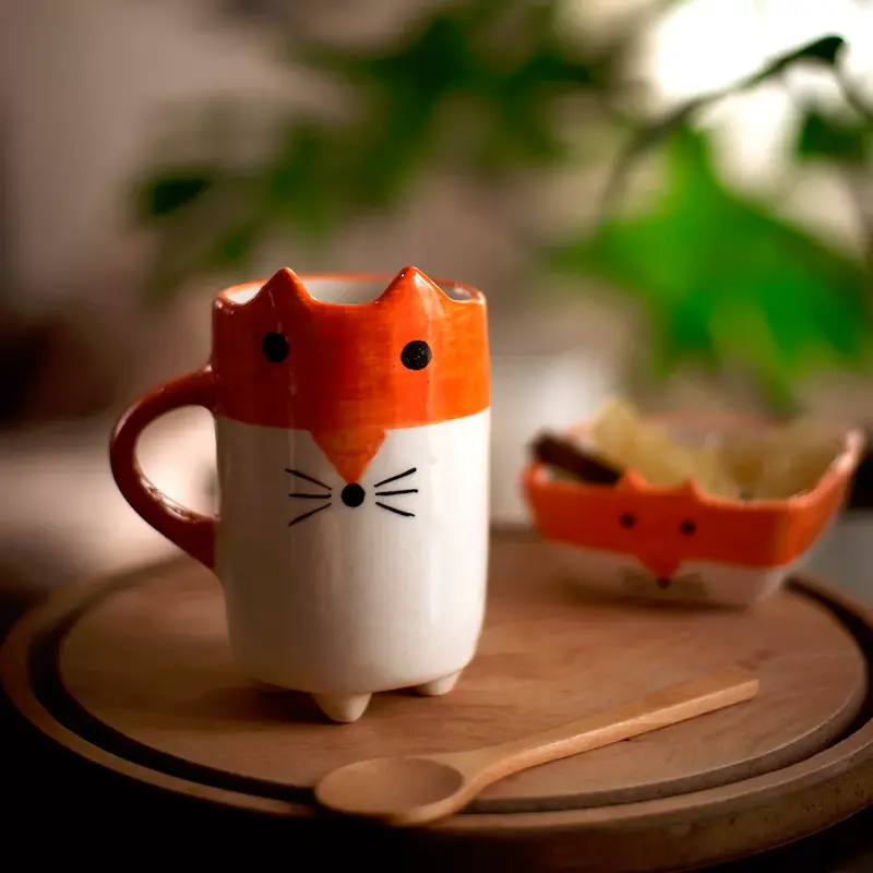 ماگ پایه دار روباه 