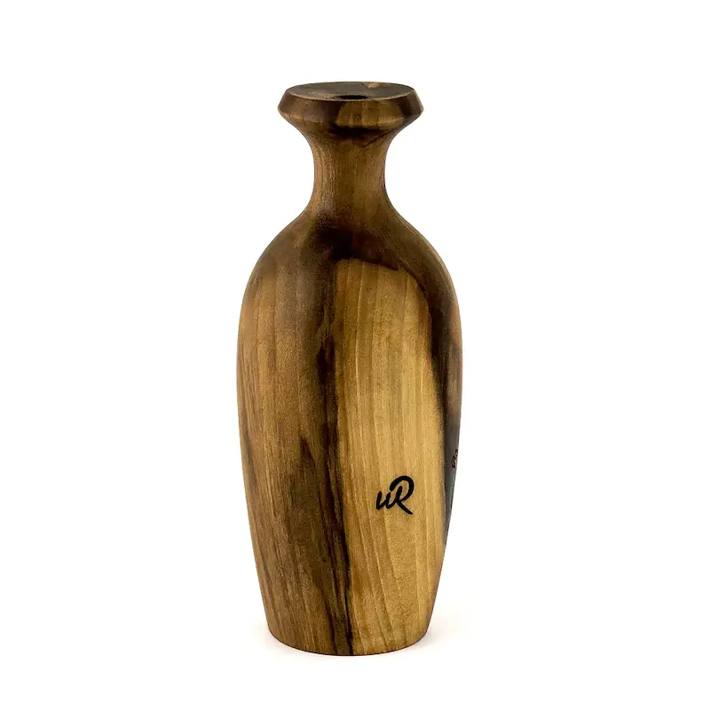 گلدان دست ساز با چوب طبیعی 