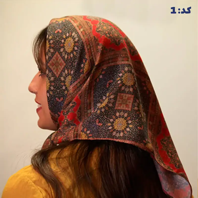 روسری با طرح سنتی 