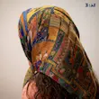 روسری با طرح سنتی 