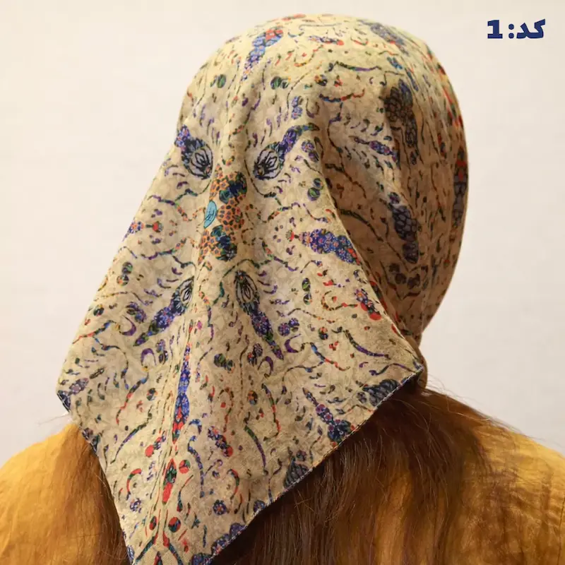 روسری با طرح سنتی 