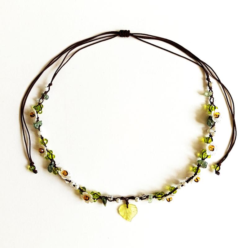 alt="گردنبند سنگ پرهینت"